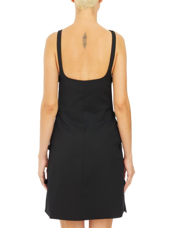 24FW 쿠레쥬 숏 원피스 I324CRO451WO01009999 Black - COURREGES