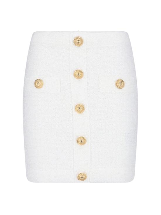 24FW 발망 숏 스커트 DF1LB292KH10 0FA