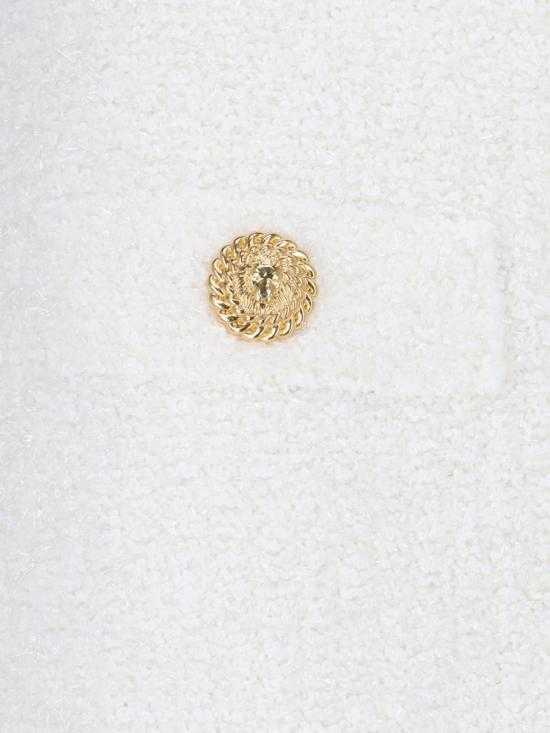 24FW 발망 스커트 DF1LB292KH100FA WHITE - BALMAIN