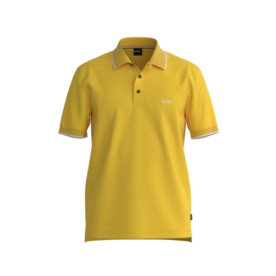 25SS 보스 폴로 티셔츠 50494697 10241531 01 755 Open yellow