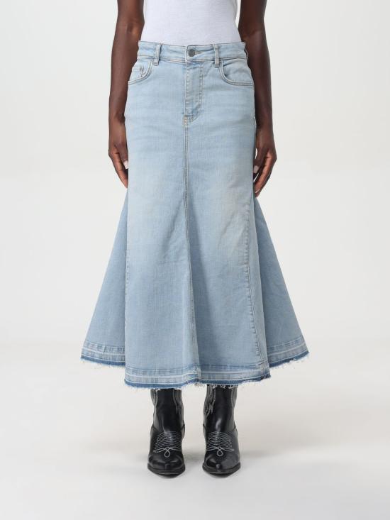 24FW 가니 롱 스커트 J1474 091 Blue