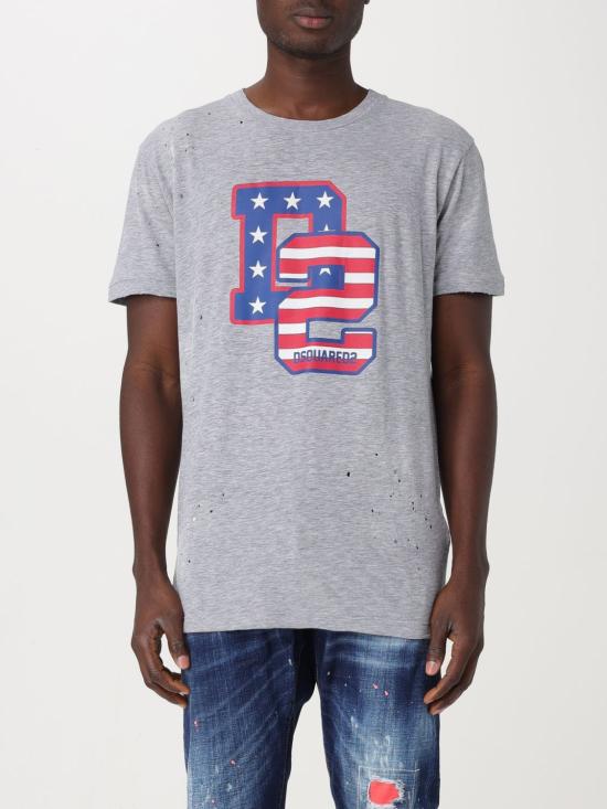 25FW 디스퀘어드2 반팔 티셔츠 S74GD1249S22146 857M Grey