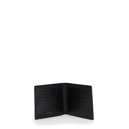  생로랑 타이니 모노그램 반지갑 6077271JB0U 1000 - SAINT LAURENT