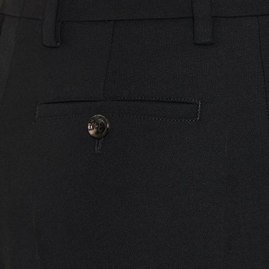  아미 스트레이트 팬츠 FTR415VI0007 001 BLACK - AMI