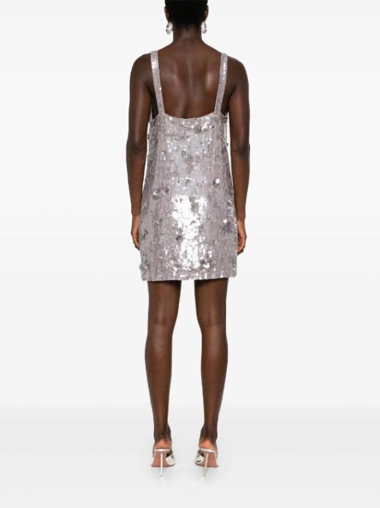 24FW 파로쉬 숏 원피스 D721965GLOW 018 GRIGIO MELANGE CHIARO - PAROSH