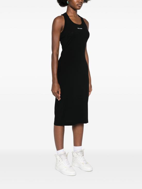 24FW 미우미우 롱 원피스 MMA878SOOO14M4 F0002 NERO - MIU MIU