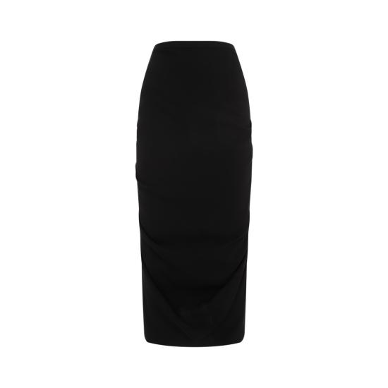  드리스 반 노튼 롱 스커트 241010807 8314 900 BLACK Black