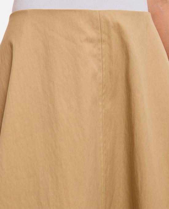  케이트 미디 스커트 4123186963 Brown - KHAITE