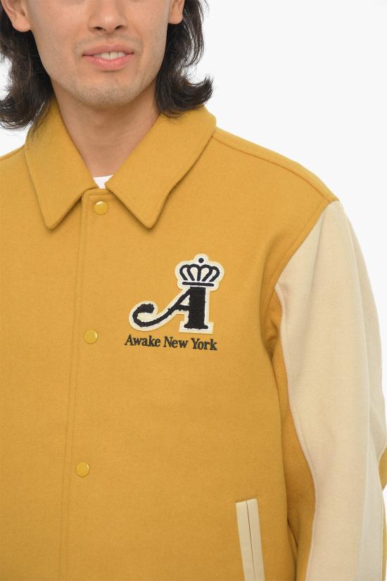  어웨이크 NY 봄버 자켓 AWK FW23 OT005 SAFFRON Yellow - AWAKE NY