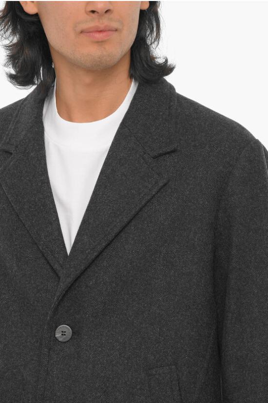  닐바렛 자켓 NBV1CA038V V008 010 Gray - NEIL BARRETT