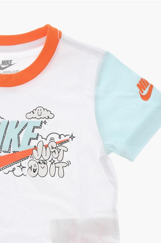  [키즈] 나이키 티셔츠 86M016 G25 Bianco Blu - NIKE