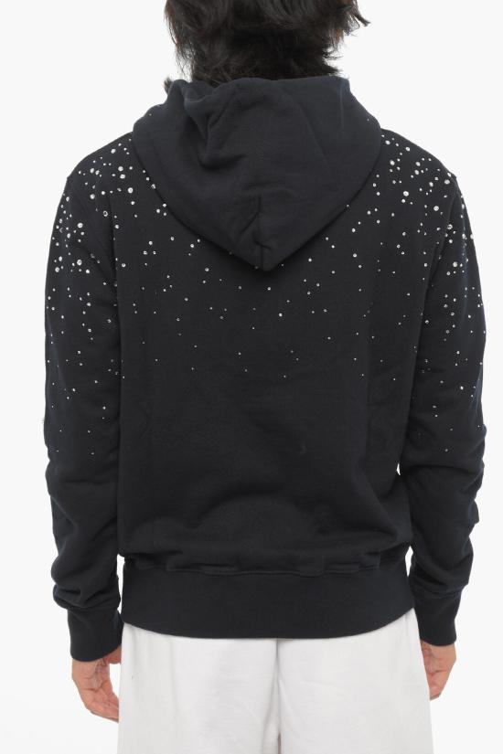  오프화이트 후드 티셔츠 OMBB034T22FLE0024572 Black - OFF WHITE