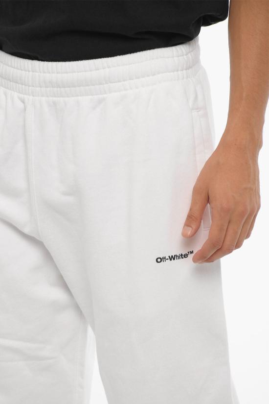  오프화이트 트레이닝/조거 팬츠 OMCH029F22FLE0080110 White - OFF WHITE
