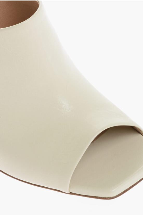  보테가베네타 뮬/슬리퍼 740589VBSF0 9031 White - BOTTEGA VENETA