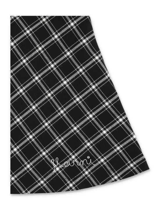 24FW [키즈] 마르니 스커트 M01188M00SU 0M900 BLACK - MARNI