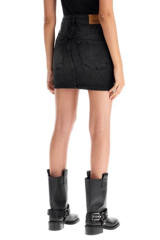 24FW 이자벨마랑에뚜왈 숏 스커트 JU0246FAB3H02E NERO - ISABEL MARANT ETOILE