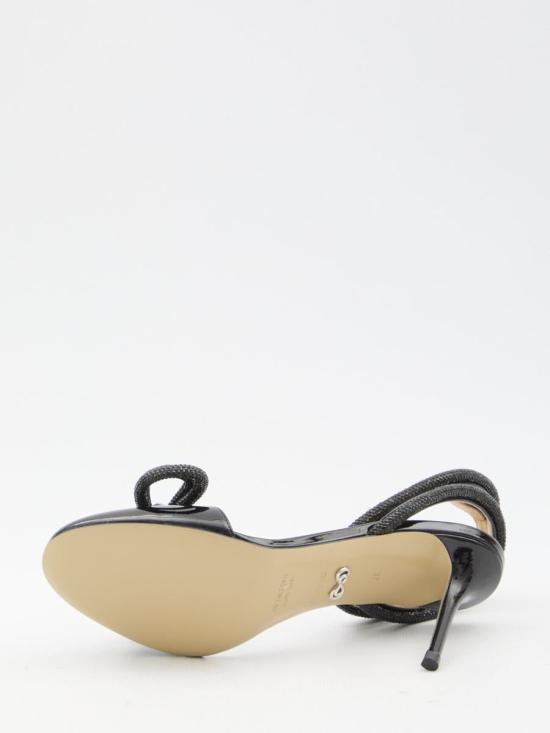 24FW 마흐앤마흐 샌들 6051823 PF24 S0792 85 PAT BLK Black - MACH&MACH