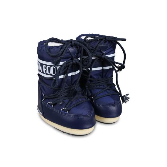 25FW [키즈] 문부츠 아이콘 나일론 부츠 80D1400440 F003 BLUE - MOON BOOT