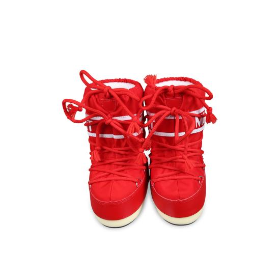 25FW [키즈] 문부츠 아이콘 나일론 부츠 80D1400440 D001 RED - MOON BOOT