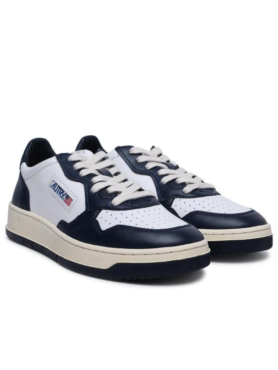 26SS 오트리 메달리스트 로우 스니커즈 AULMWB04 Navy - AUTRY