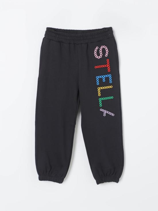 25FW [키즈] 스텔라 맥카트니 트레이닝/조거 팬츠 TV6D20Z0453 930 Black