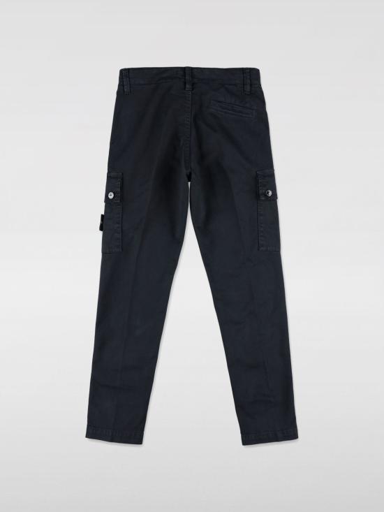 25FW [키즈] 스톤 아일랜드 스트레이트 팬츠 811630115 V0120 Blue - STONE ISLAND