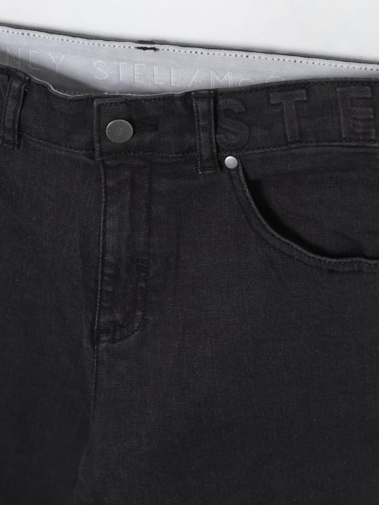 24FW [키즈] 스텔라 맥카트니 스트레이트 팬츠 TV6P20Z0153 930 Black - STELLA MCCARTNEY