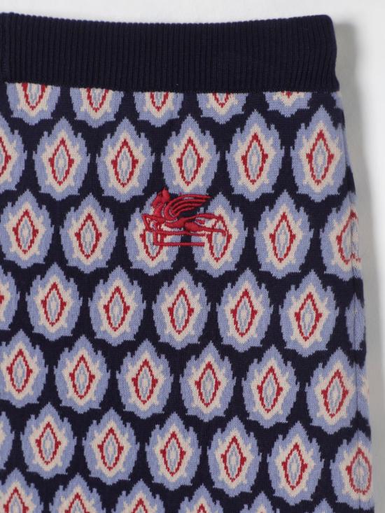 25FW [키즈] 에트로 스커트 GV7A30X0003 620BG Blue - ETRO