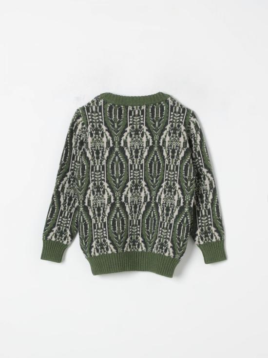 25FW [키즈] 에트로 풀오버 GV9P20W0033 707BG Green - ETRO