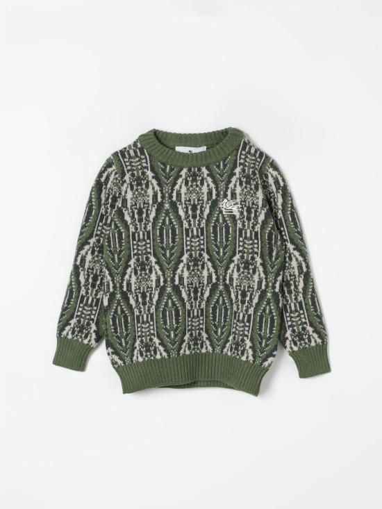 25FW [키즈] 에트로 풀오버 GV9P20W0033 707BG Green