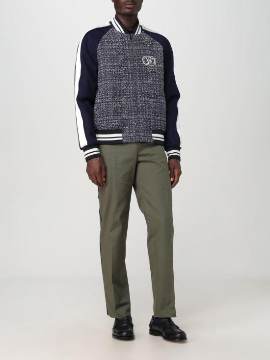 24FW 발렌티노 가라바니 봄버 자켓 5V3CI0B2ABD ZCV Blue - VALENTINO GARAVANI