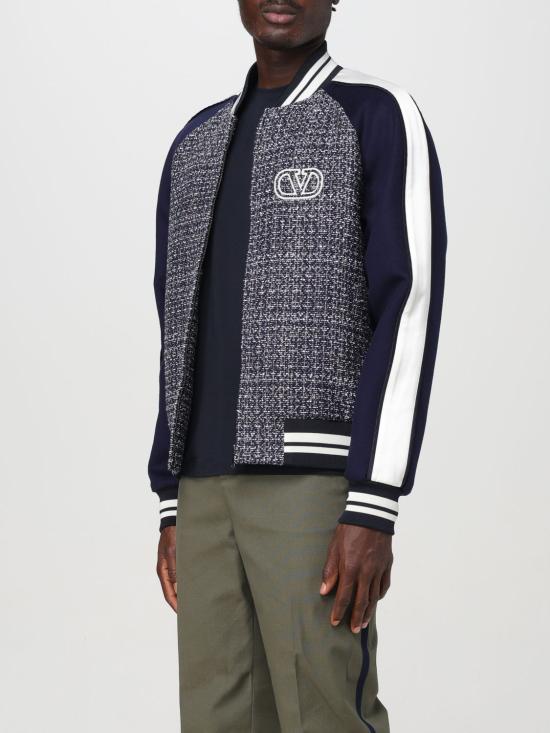 24FW 발렌티노 가라바니 봄버 자켓 5V3CI0B2ABD ZCV Blue - VALENTINO GARAVANI