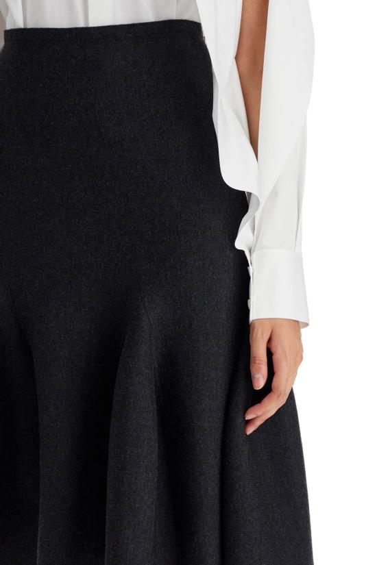 25SS 알라이아 미디 스커트 AA9J22266M904 994 - ALAIA