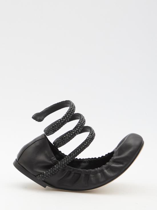  르네 카오빌라 뮬/슬리퍼 C12073010 BLACK