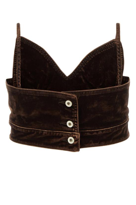  로에베 블라우스 S540Y12X01 COFFEEBEAN - LOEWE