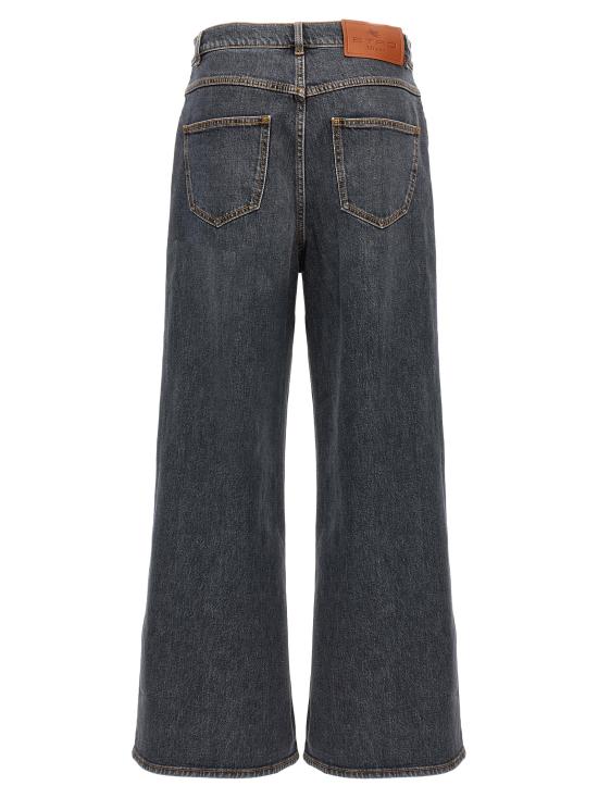  에트로 / 여성 와이드 레그 데님 팬츠 WRNB0013AD247S9095 BPG - ETRO