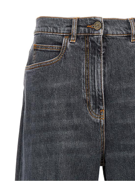  에트로 / 여성 와이드 레그 데님 팬츠 WRNB0013AD247S9095 BPG - ETRO