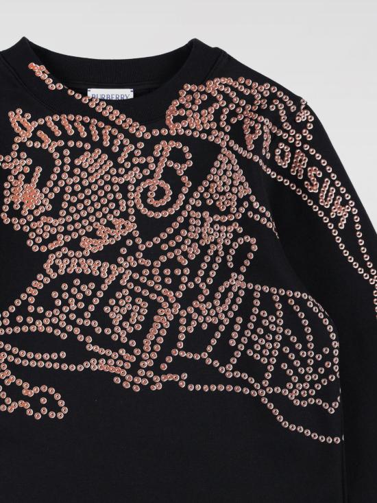 25FW [키즈] 버버리 티셔츠 8091028 Black - BURBERRY