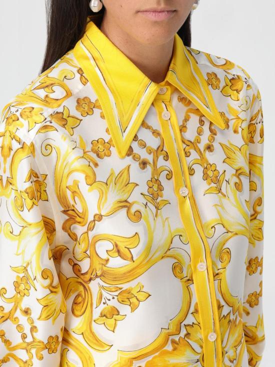 24FW 돌체앤가바나 블라우스 F5J51THI1TK HG3TN Multicolor - DOLCE & GABBANA