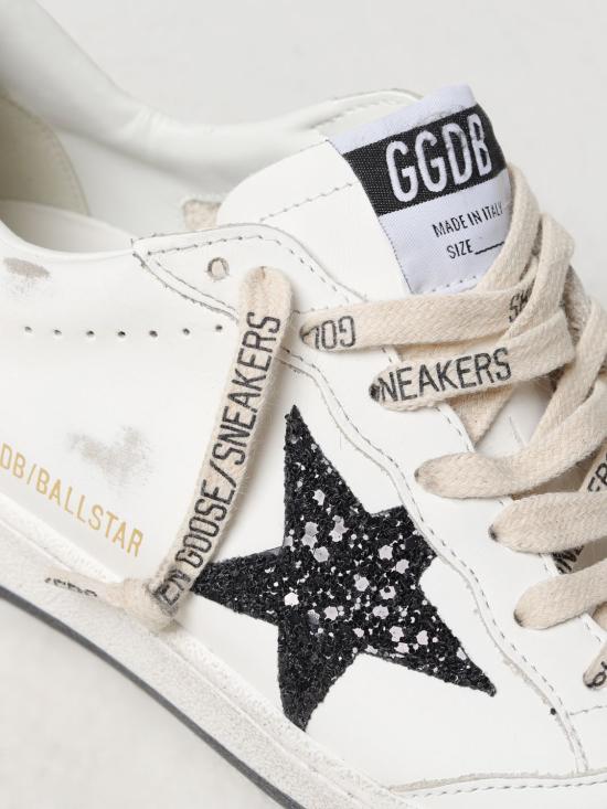 26SS 골든구스 글리터 스타 볼스타 스니커즈 GWF00117F00611810750 White - GOLDEN GOOSE