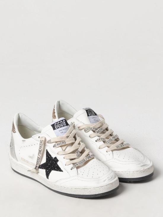 26SS 골든구스 글리터 스타 볼스타 스니커즈 GWF00117F00611810750 White - GOLDEN GOOSE
