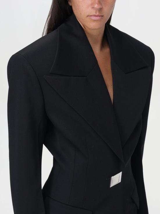 24FW 디 아티코 자켓 247WCG63W046 100 Black - THE ATTICO