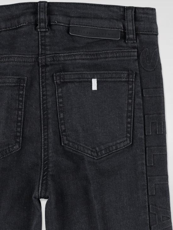 25FW [키즈] 스텔라 맥카트니 진 TV6D40Z0153 930 Black - STELLA MCCARTNEY