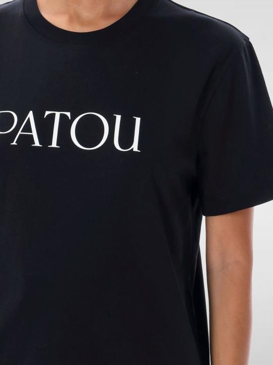 24FW 파투 반팔 티셔츠 JE0299999 999B Black - PATOU