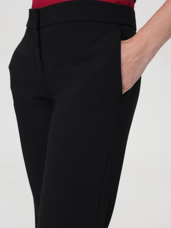 25FW 모스키노 스트레이트 팬츠 03155524 0555 Black - MOSCHINO