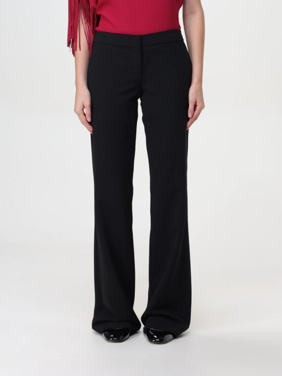 25FW 모스키노 스트레이트 팬츠 03155524 0555 Black