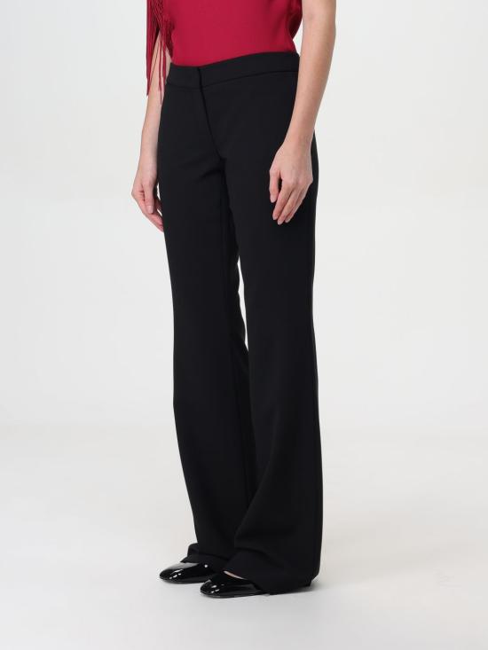 25FW 모스키노 스트레이트 팬츠 03155524 0555 Black - MOSCHINO