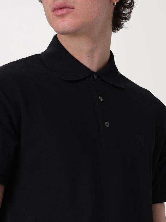 25FW 팜앤젤스 폴로 티셔츠 PMGB012R24FAB001 1010 Black - PALM ANGELS