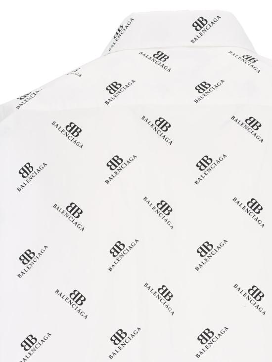 24FW 발렌시아가 긴팔 셔츠 662983 TQL149040 WHITE - BALENCIAGA