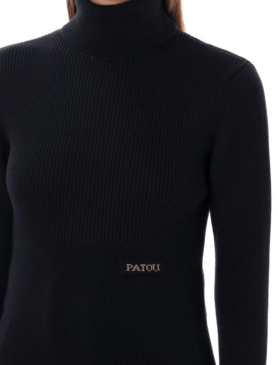 24FW 파투 터틀넥 KN1848009 999B BLACK - PATOU